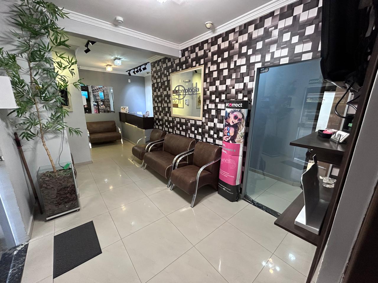 Sala de espera da clínica