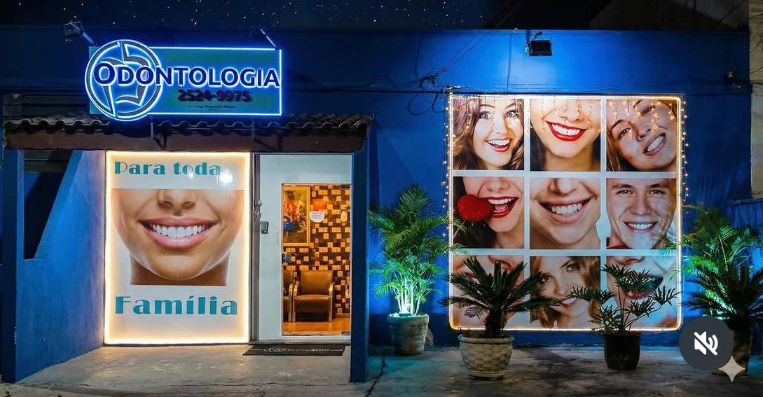 Fachada da clínica